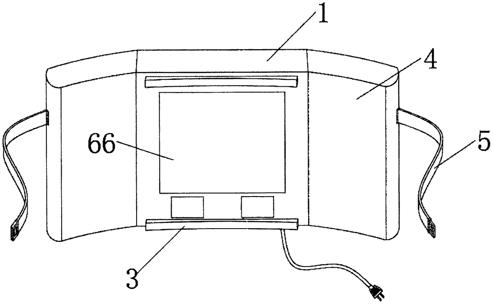 Flatulence treatment device for gastroenterology department