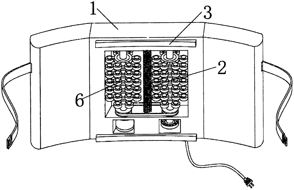 Flatulence treatment device for gastroenterology department