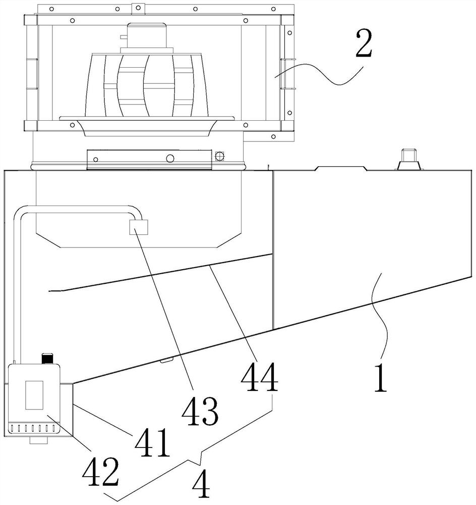 Multi-stage isolation lampblack purification device