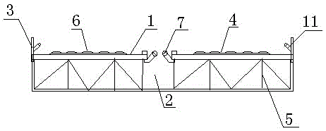 Cleaning equipment for waste soil transport vehicle