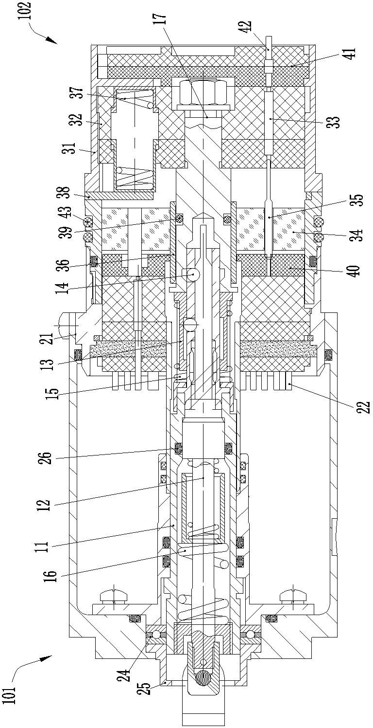 Underwater separation electric connector and plug thereof