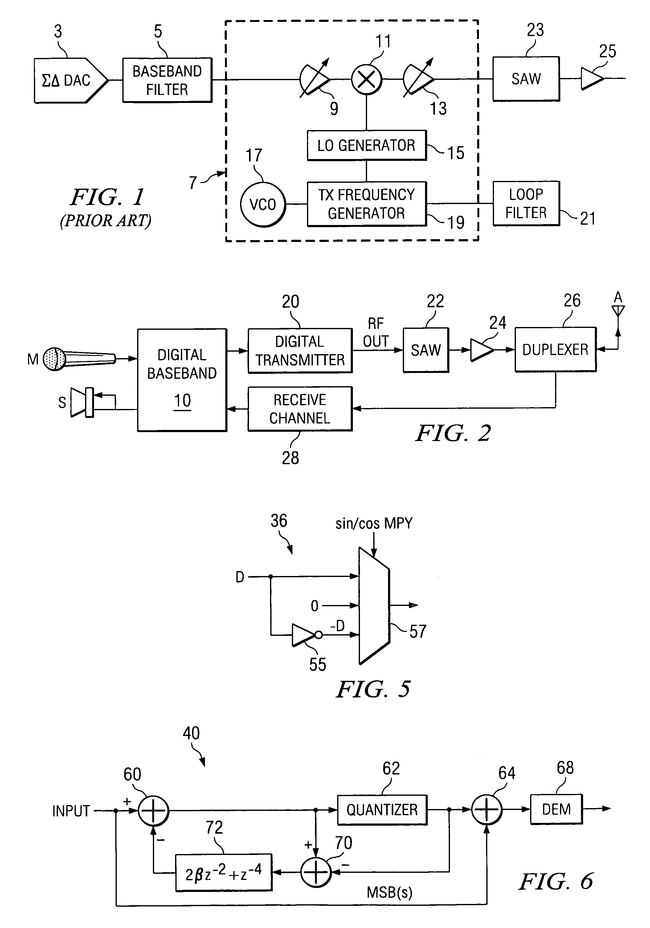 Fully digital transmitter including a digital band-pass sigma-delta modulator