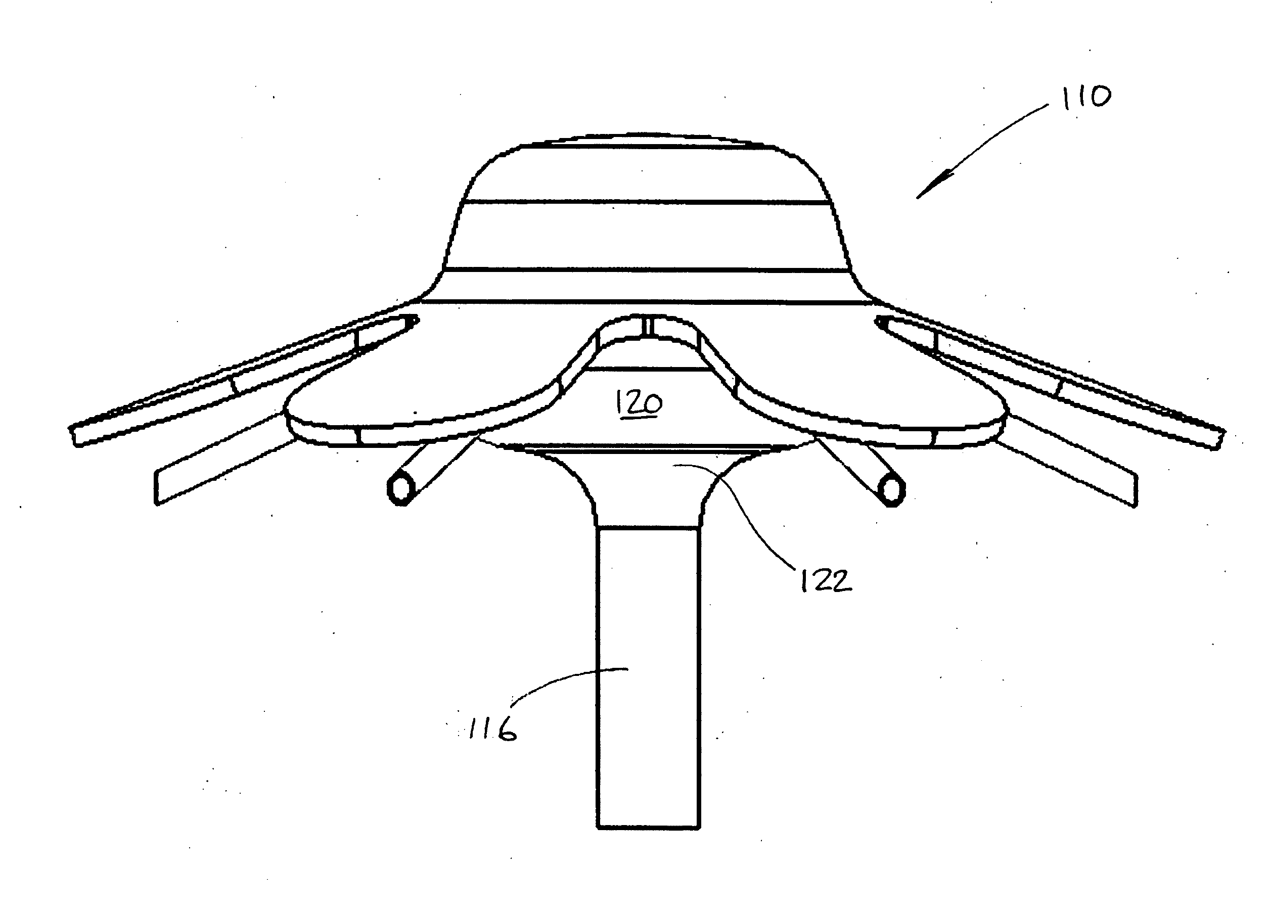 Differential pressure wind meter