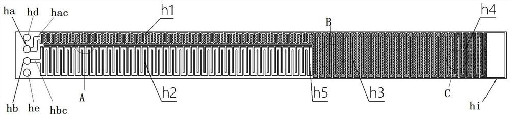 Array cylinder group type multi-stage laminated microchannel throttling heat exchange refrigerator