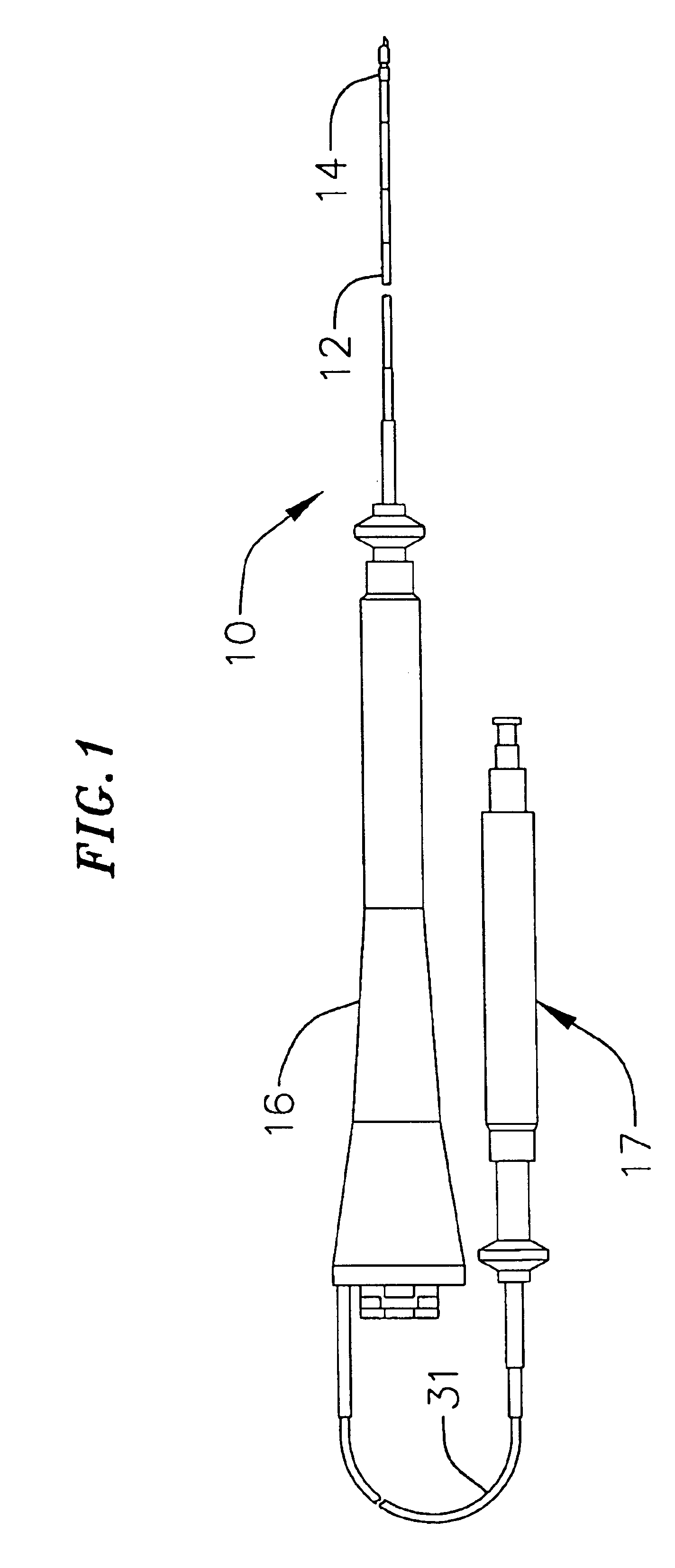 Catheter with injection needle