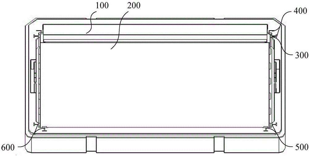 Cushion structure used for inside of package box and package structure