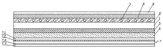 Static-free fabric with high color fastness