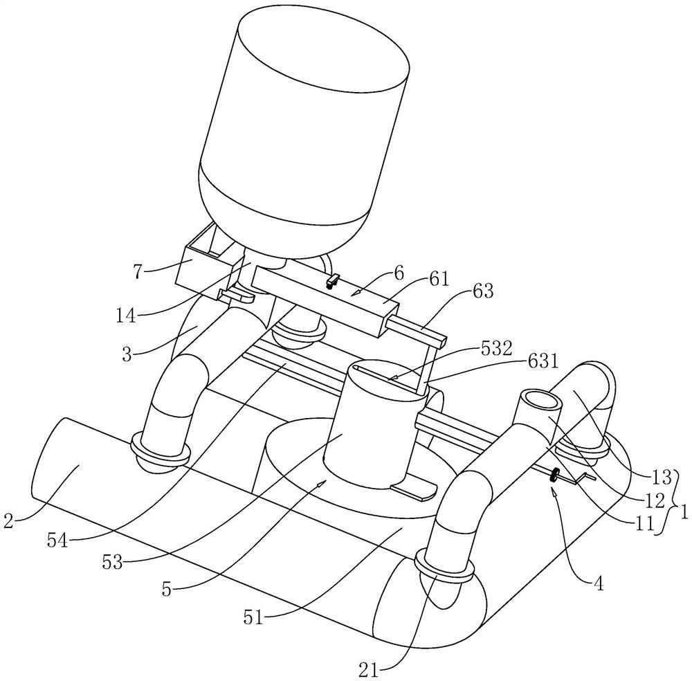 Water receiving device applied to ion exchanger