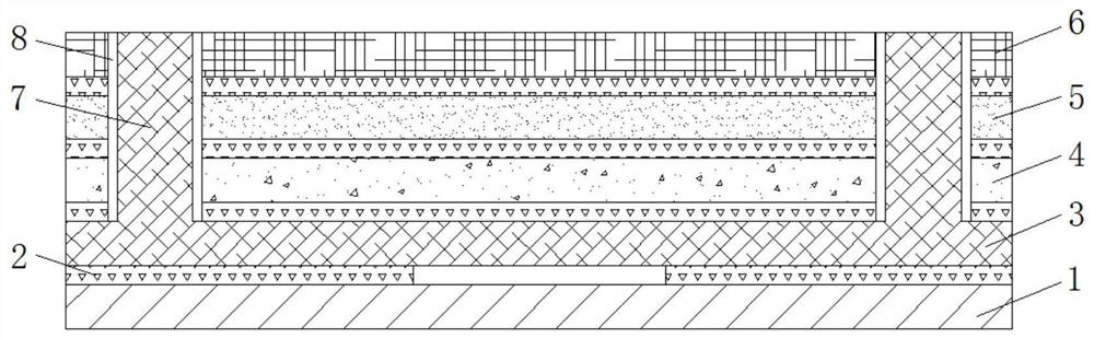 Display control surface patch protective layer structure