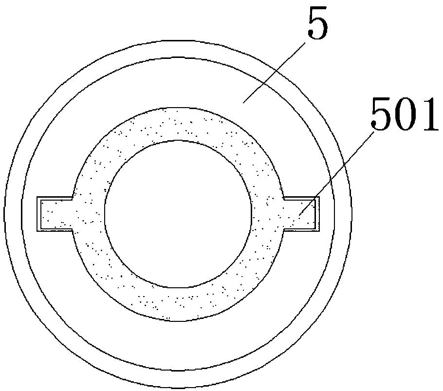 Equipment nozzle device for flax textile processing