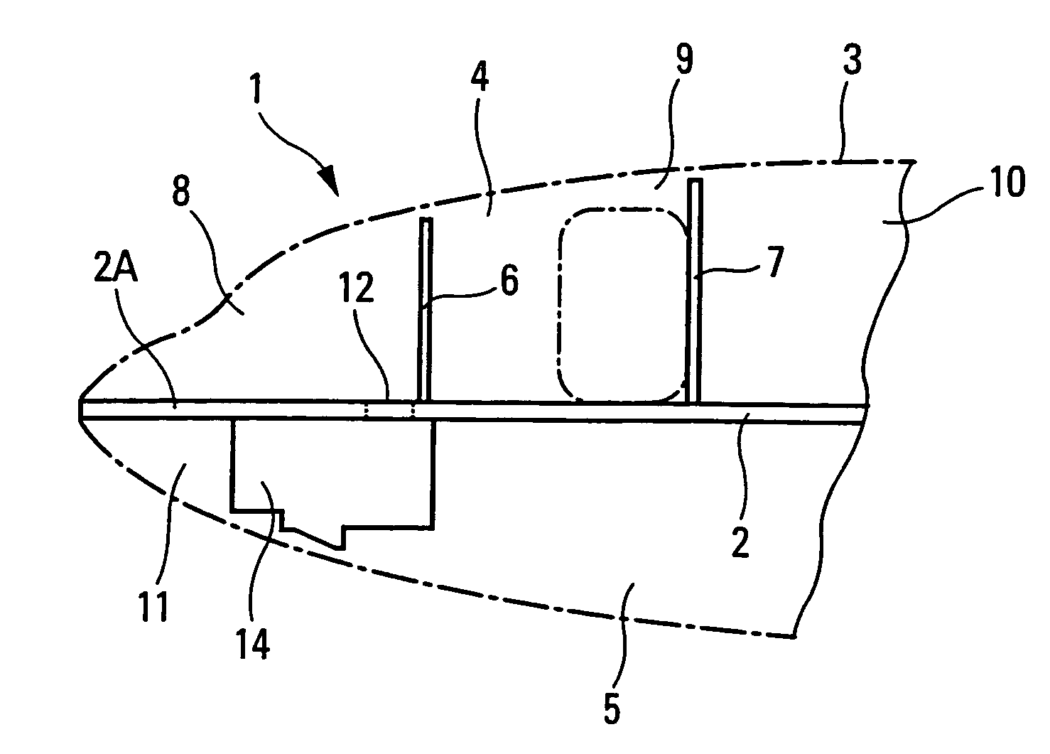 Long-haul airplane