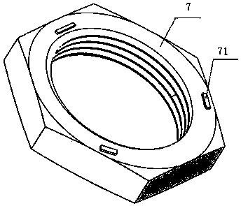 Waterproof lock used for electric equipment cabinet