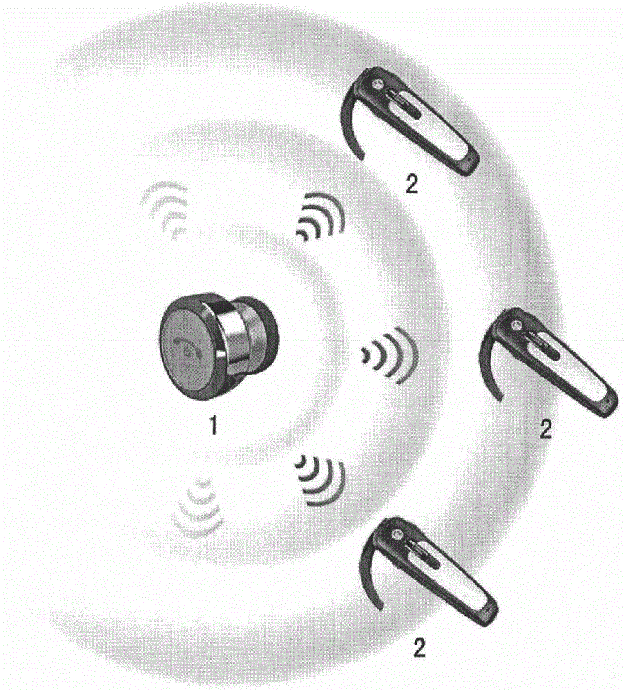 Multi-user electronic stethoscope capable of focusing acoustic wave through parabolic reflex arc