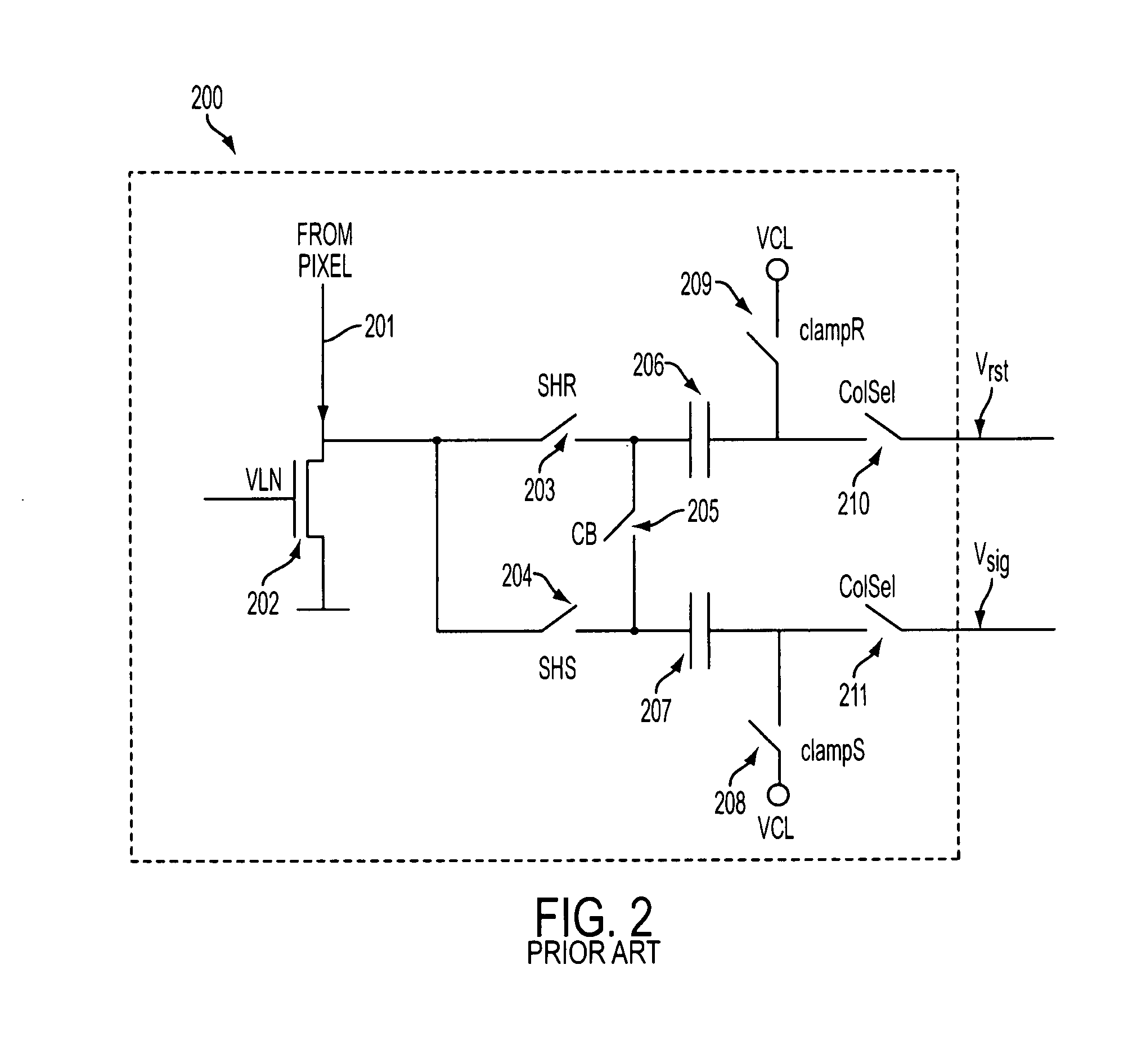 Methods and apparatuses for stacked capacitors for image sensors