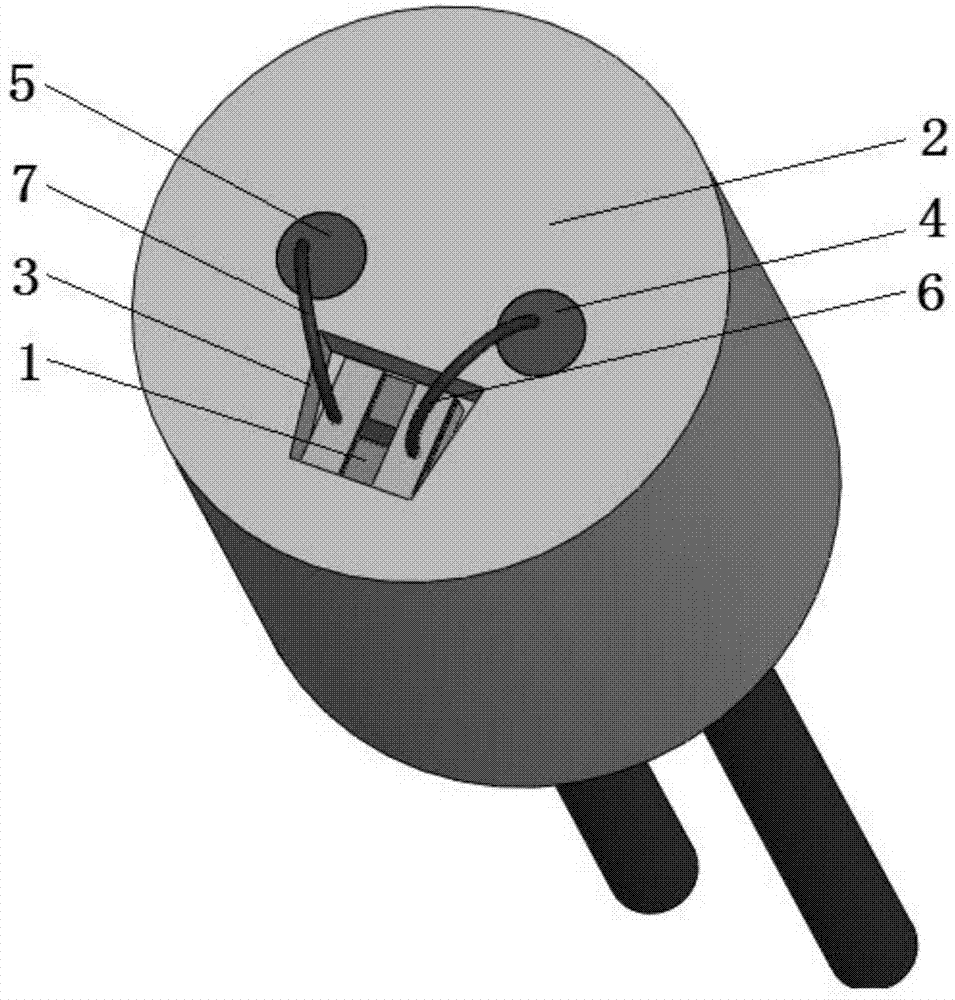 A Microdetonator with Low Firing Voltage and High Power Output