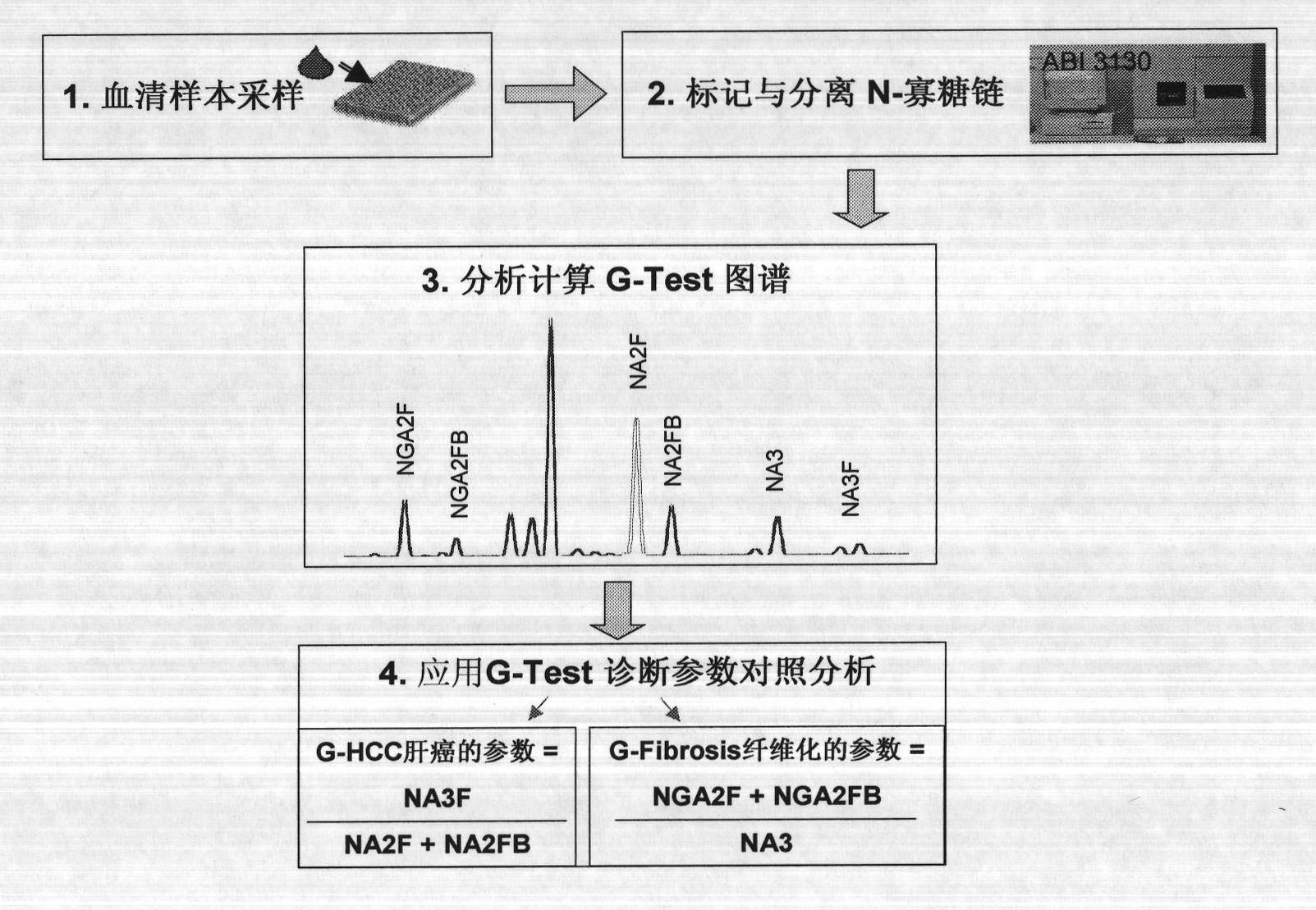 Reagent for liver cancer monitoring, staging and prognosis risk assessment and method thereof