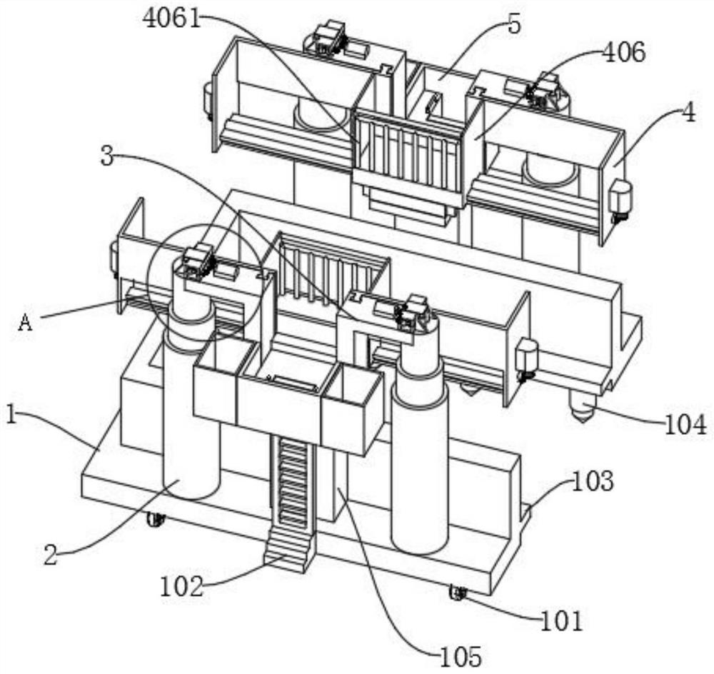 Electric energy transmission mounting pile based on thermal power plant