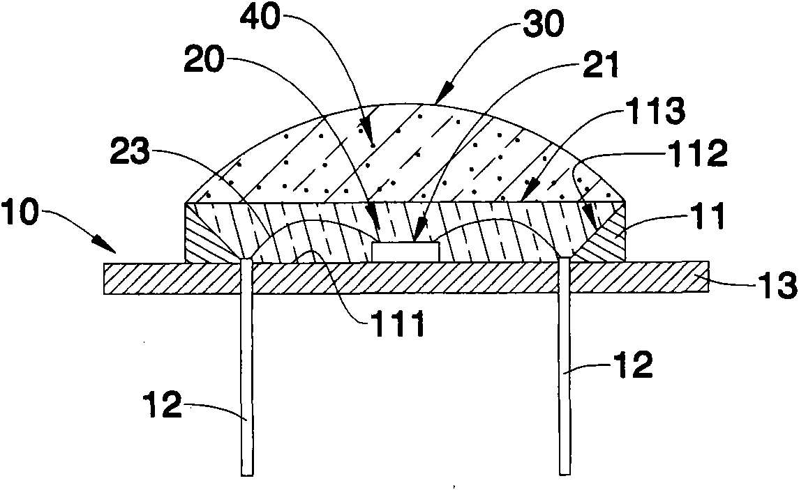 White light-emitting diode