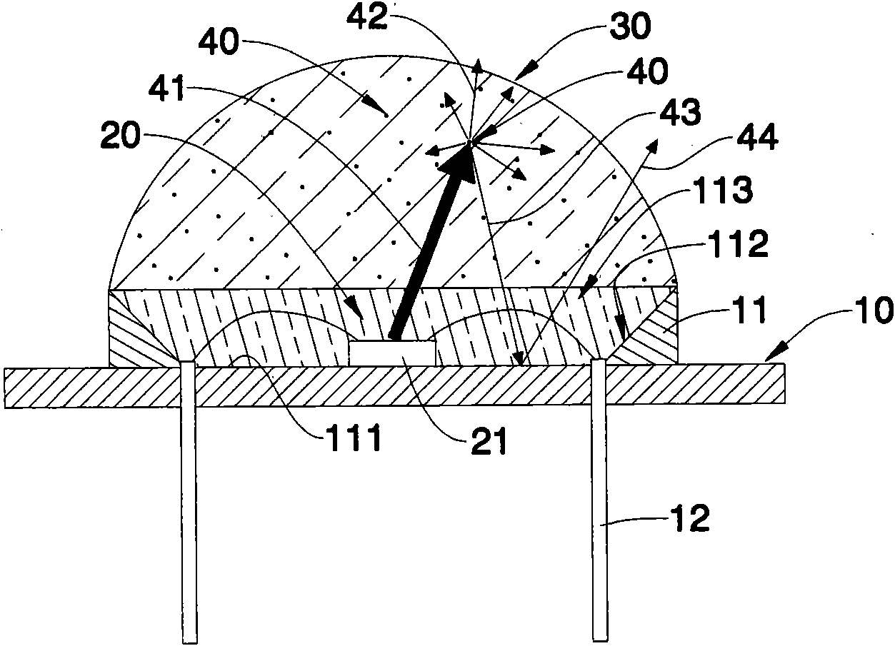 White light-emitting diode