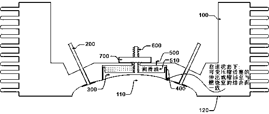 Control method for variable-compression-ratio engine