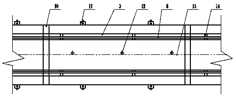 Quick construction method of embedded rail system