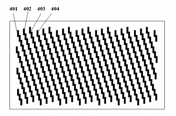 Raster graphic film, three-dimensional optical grating and naked eye 3D display device