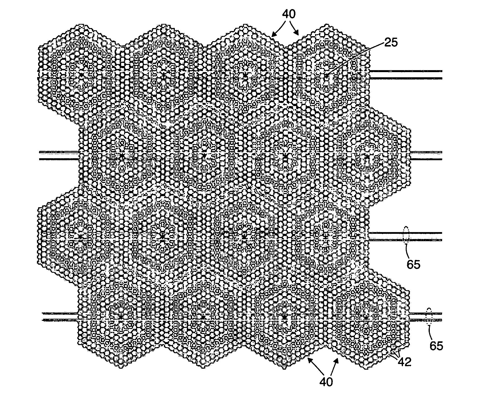 Large aperture rectenna based on planar lens structures