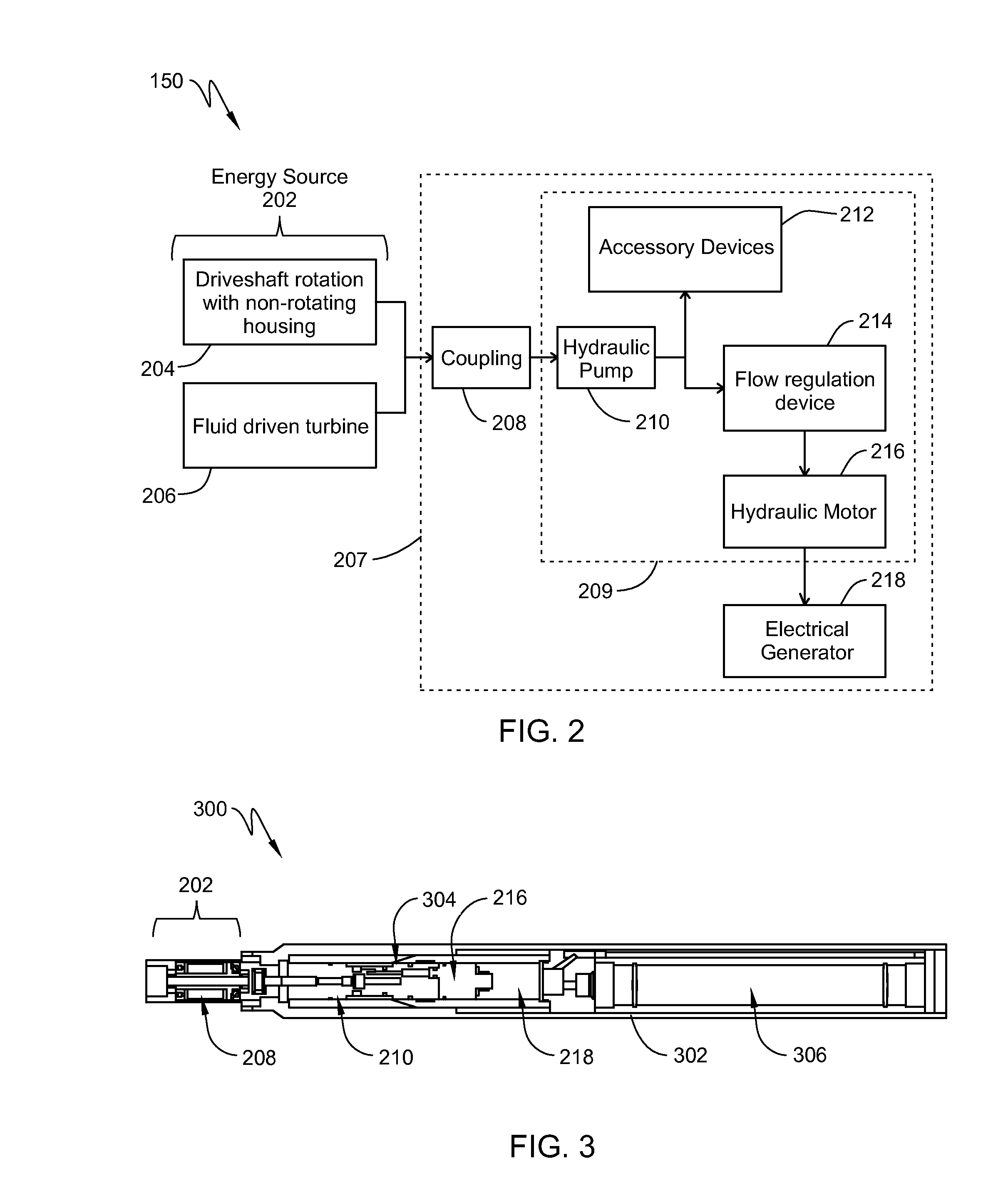 Downhole power generation using hydraulic flow regulation