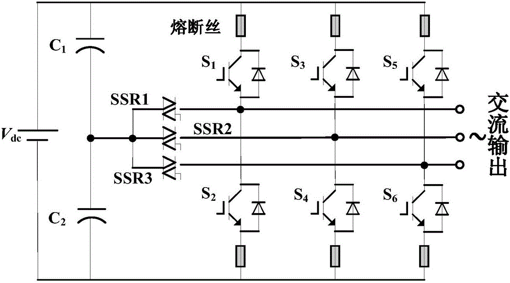 Effective switching time based pulse width modulation method for three-phase four-switch inverter