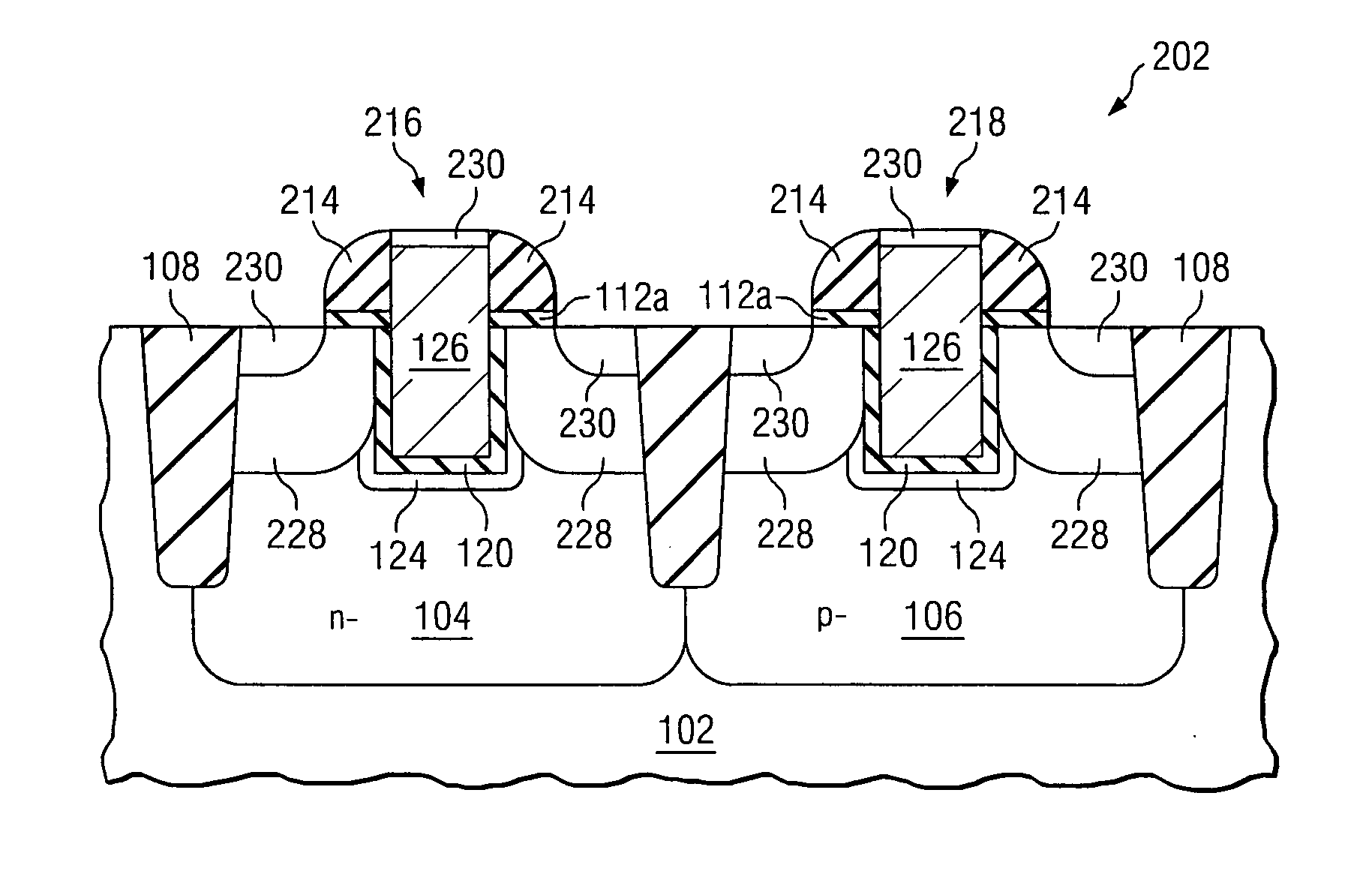 Semiconductor device with a buried gate and method of forming the same