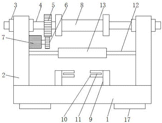 Cloth winding device having dust removal function and used for textiles