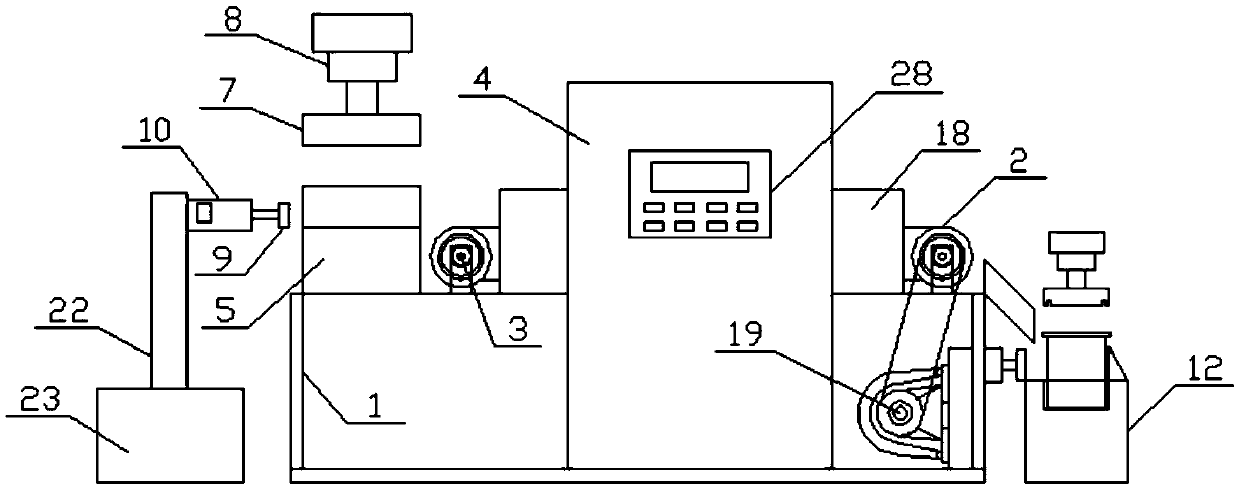 Flanging, rib rolling and can sealing integrated machine