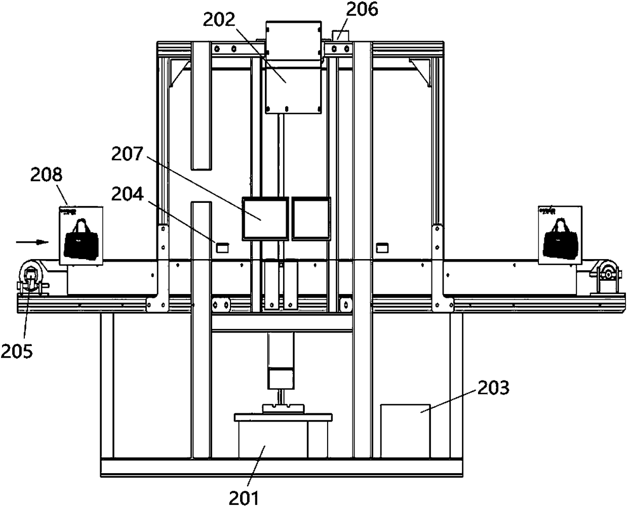 Multilayer multidimensional three-dimensional smart security check system