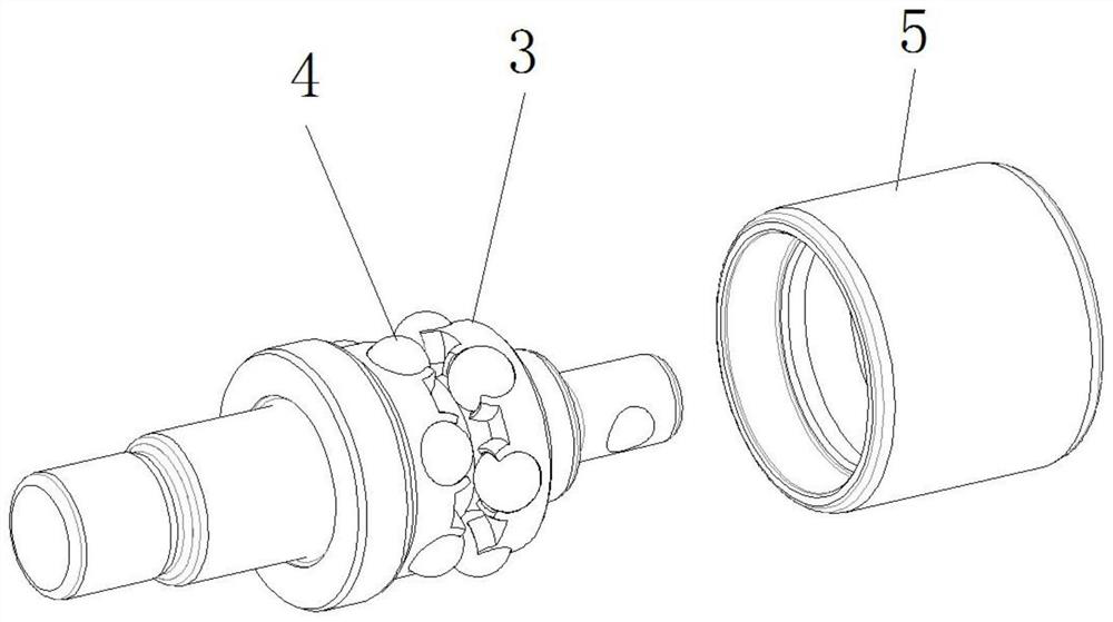 Water pump bearing