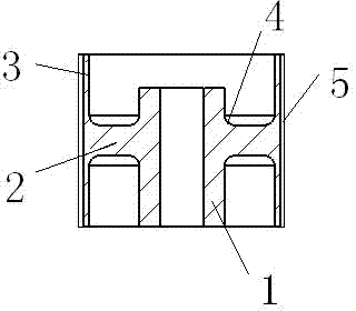 Method for improving kinetic stability of high-stored-energy flywheel metal hub