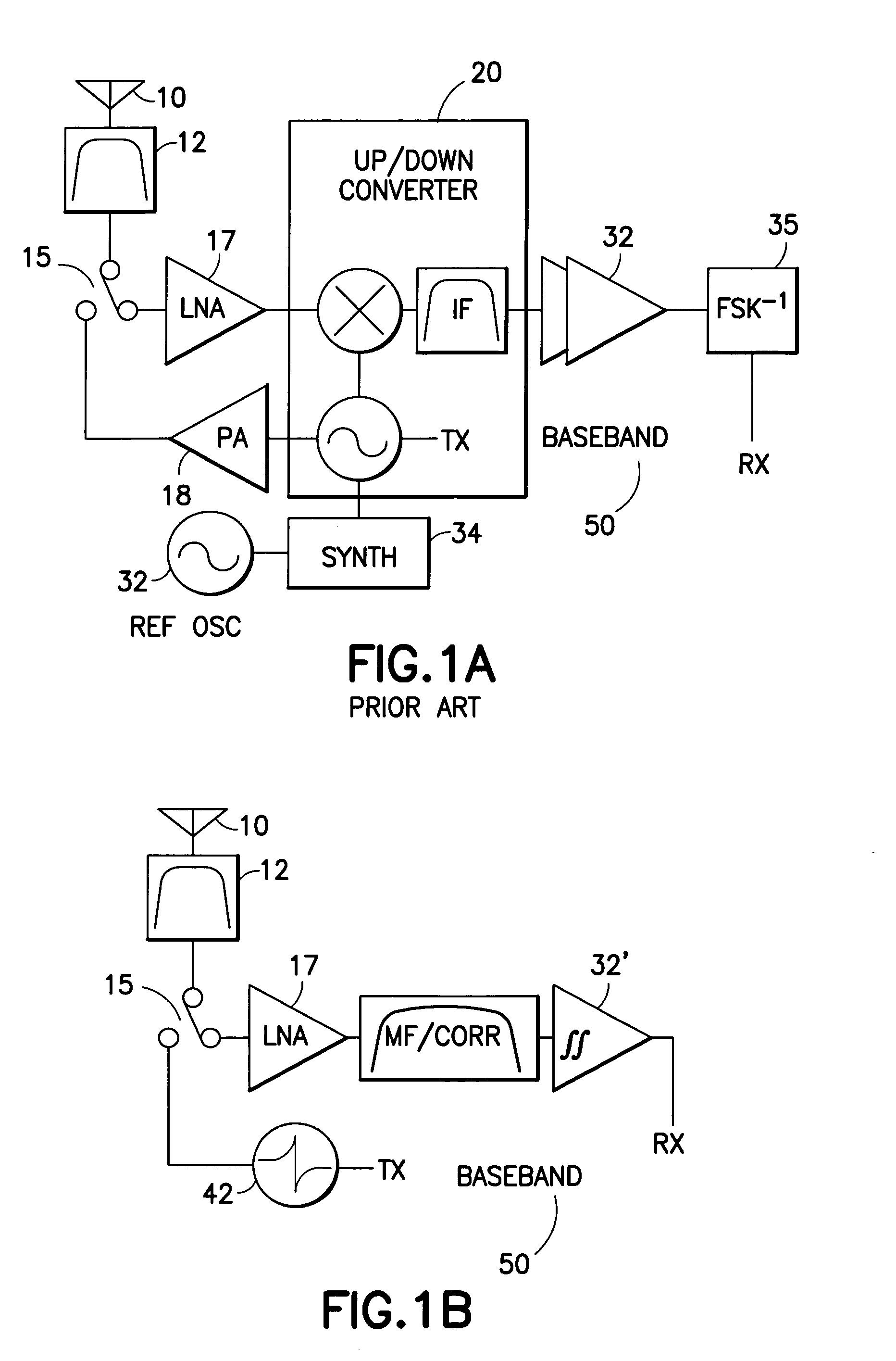 Mobile terminal having UWB and cellular capability