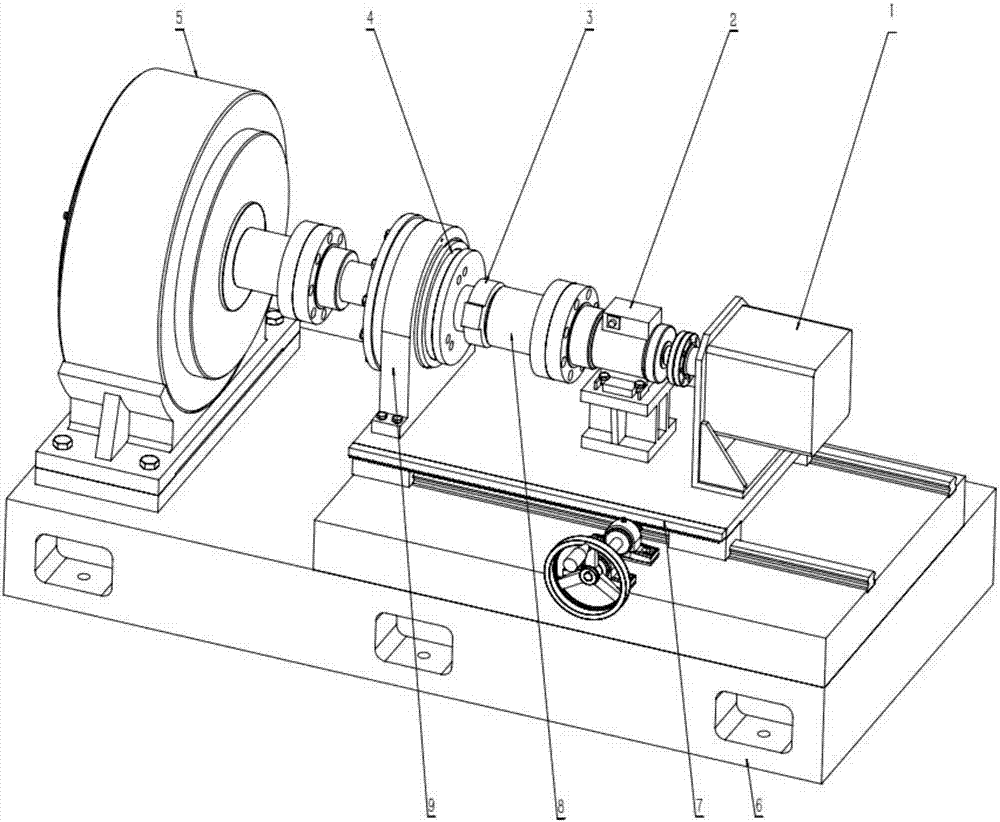 Precision speed reducer static performance test bench