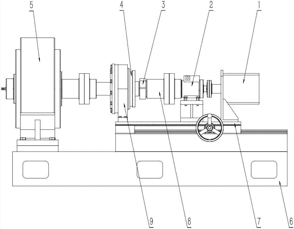 Precision speed reducer static performance test bench