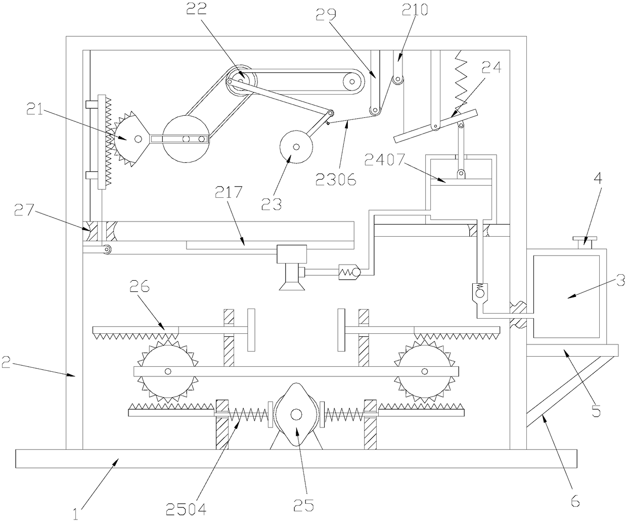 Lacquering device for wooden toy