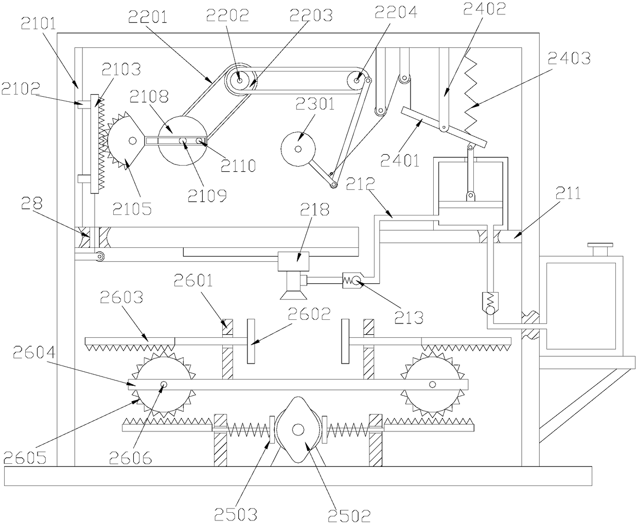 Lacquering device for wooden toy