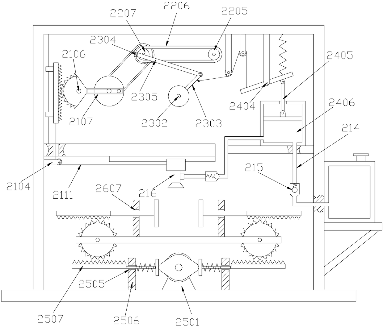 Lacquering device for wooden toy