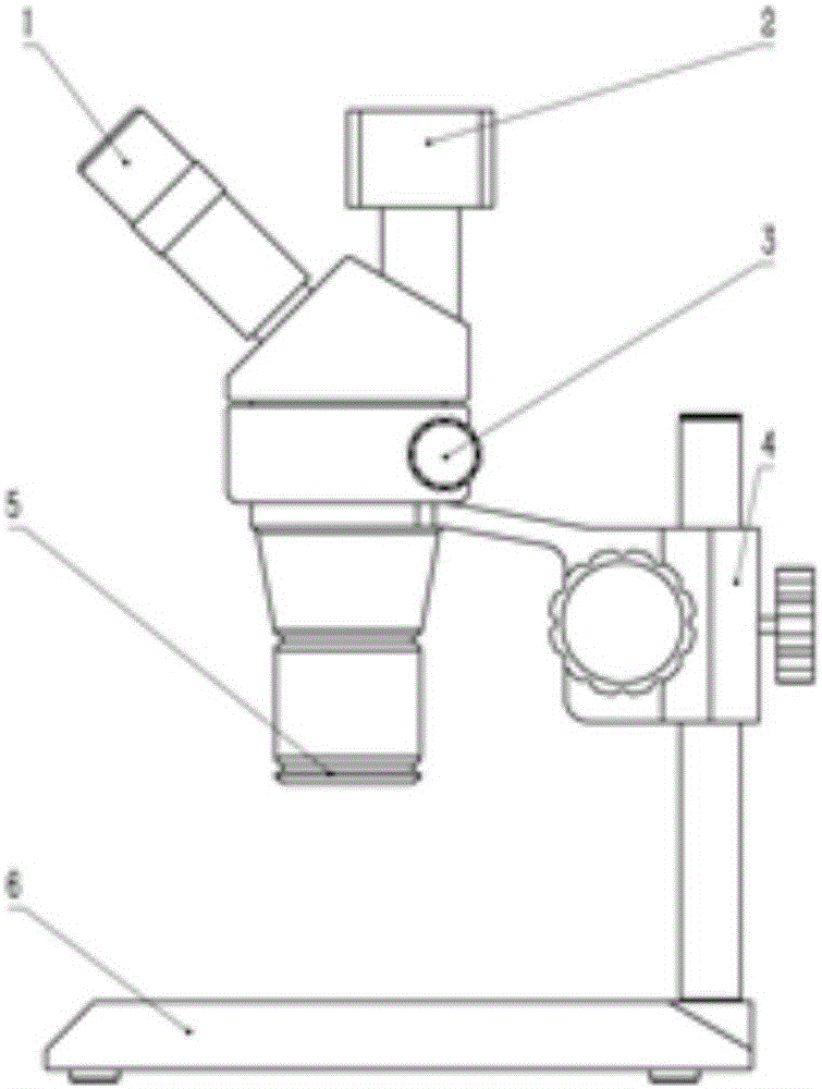 Video microscope with electric focusing and zooming and operation method thereof