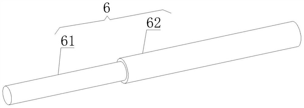 A steel beam damping structure