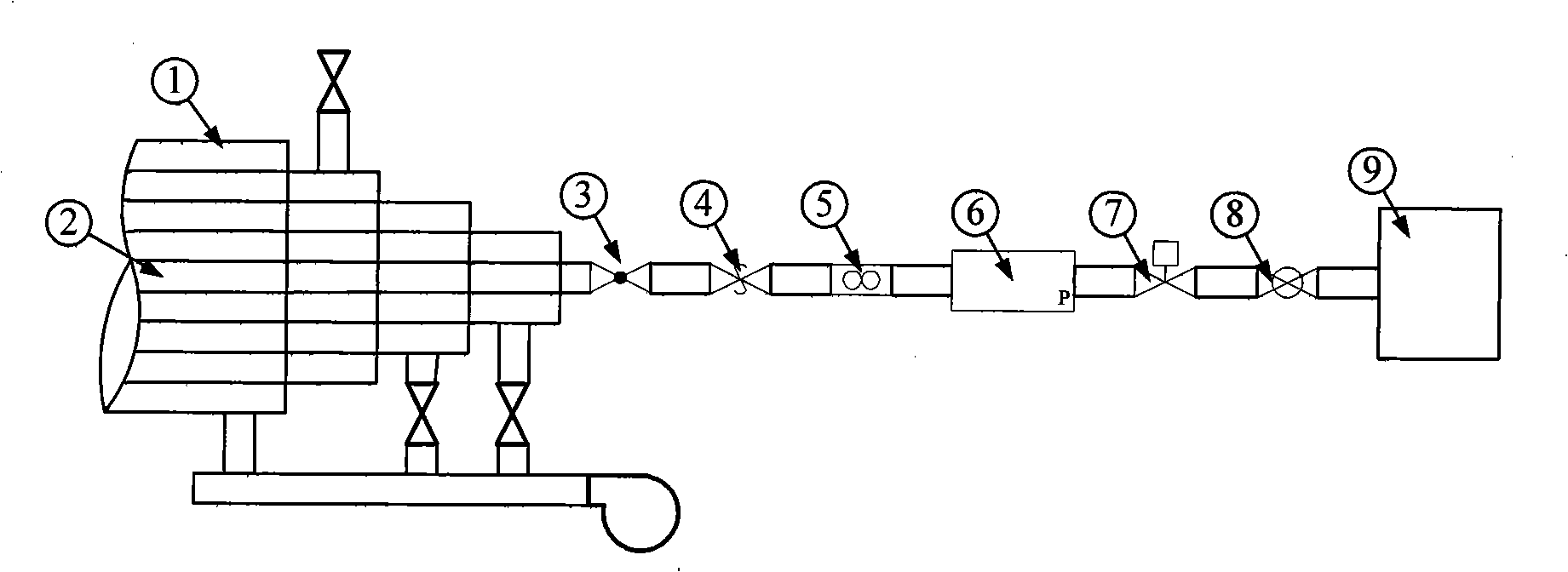 Oxygen-enriched combustion process for improving cement kiln clinker calcining temperature and apparatus thereof