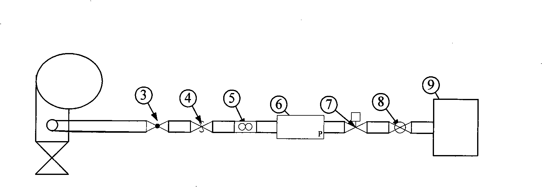 Oxygen-enriched combustion process for improving cement kiln clinker calcining temperature and apparatus thereof