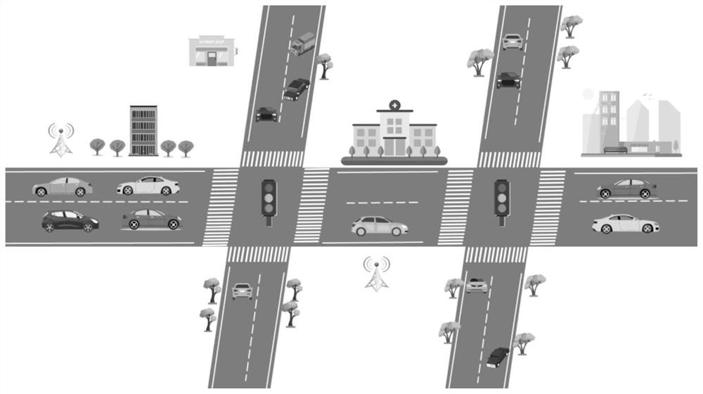 Block chain-based road-vehicle node trusted network construction and consensus method