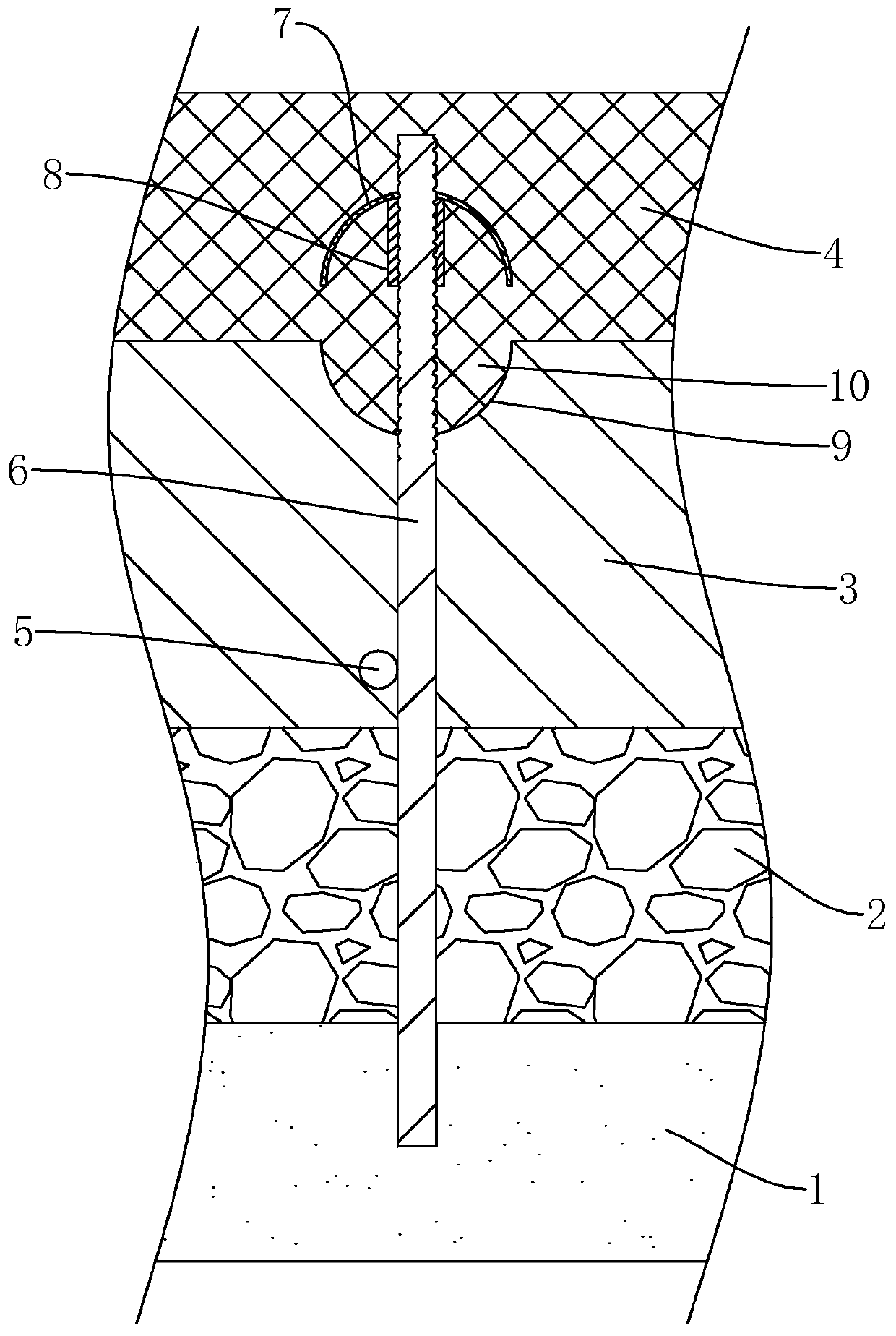 Asphalt pavement and construction method thereof