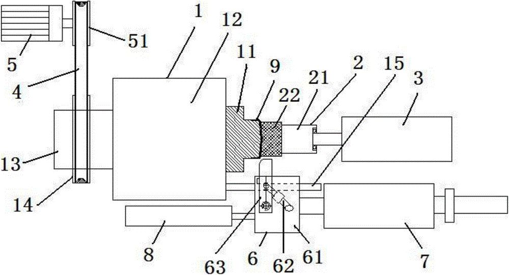 A kind of automatic turning outer circle device and automatic turning processing method of bowl-shaped plug