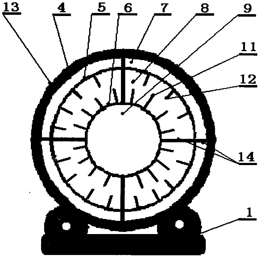 Countercurrent double-loop cylinder dryer