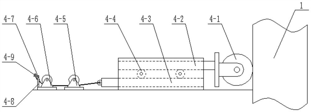 A high-altitude long-span support platform and its construction method